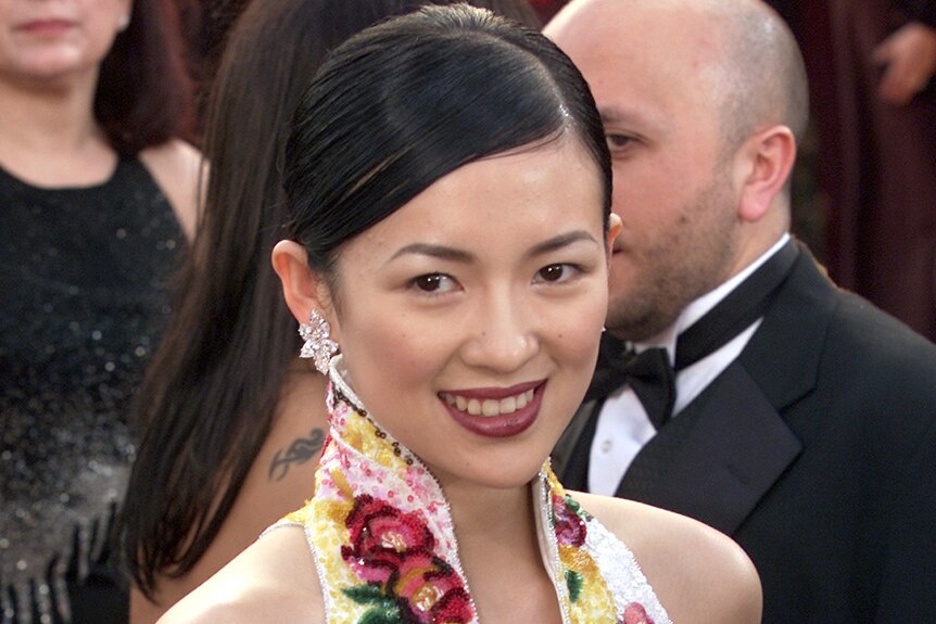 Chinese Actress Zhang Ziyi at the 73rd Academy Awards