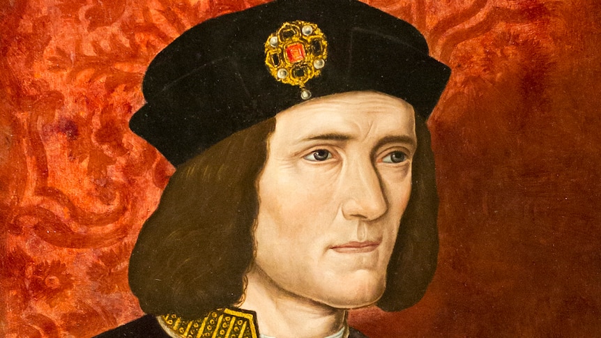 A painting of King Richard III of England