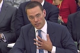 James Murdoch appears before parliamentary committee