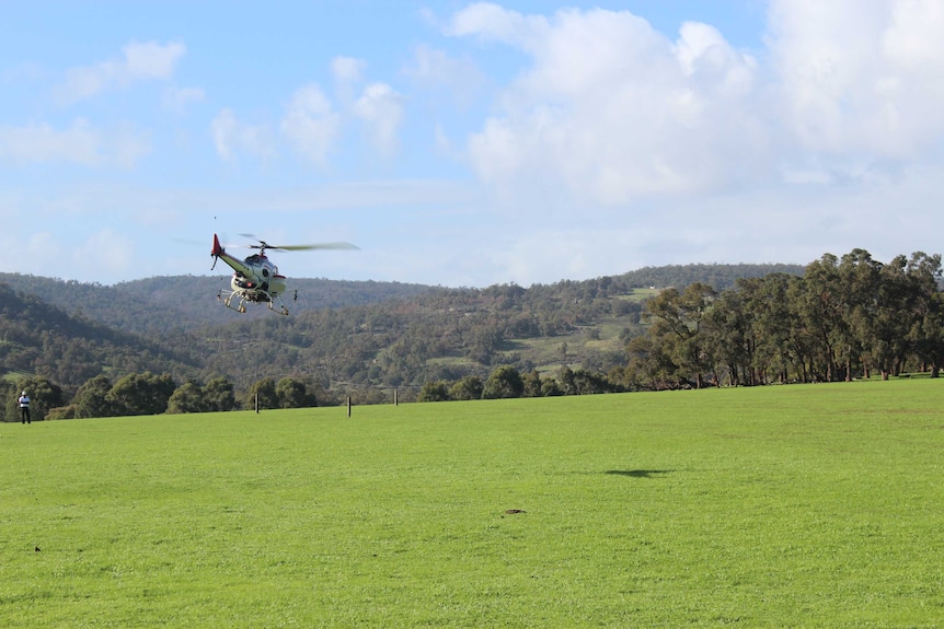 Unmanned aerial vehicle WA trial