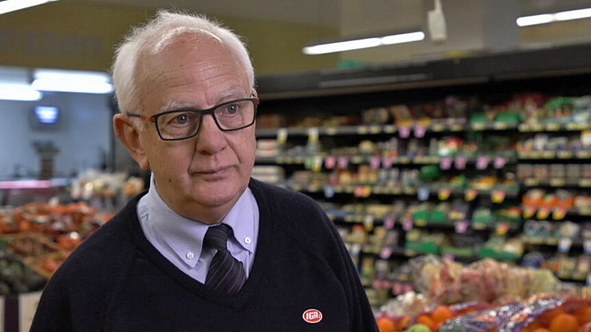 Albury supermarket owner Bob Mathews says the scheme has cost his business.