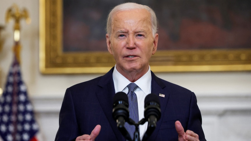 President Joe Biden announced a foreign aid package