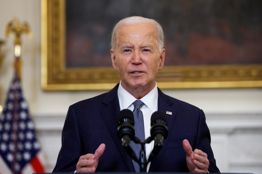President Joe Biden announced a foreign aid package