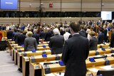 European Parliament minute silence