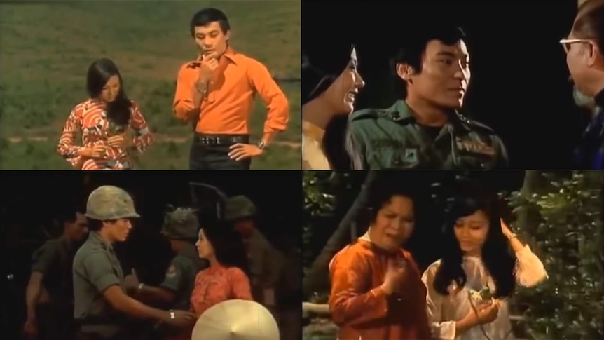 Stills from 1971 Vietnamese film Nắng Chiều.