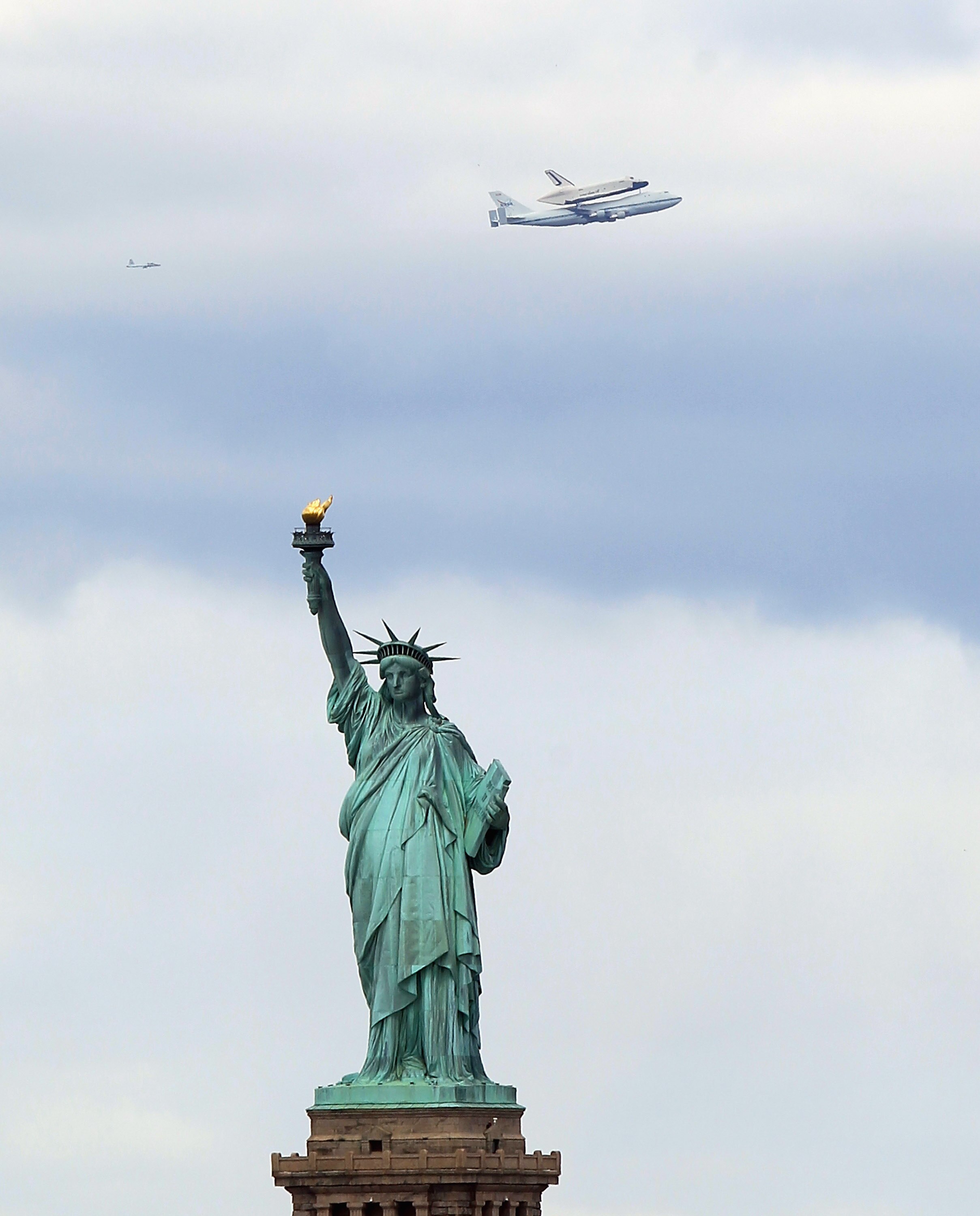 Space shuttle Enterprise lands in New York ABC News