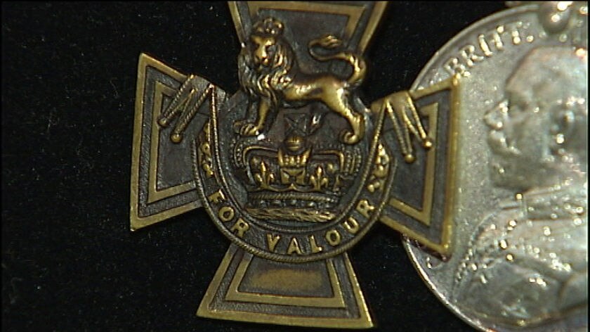 The Victoria Cross will be put on display at the Australian War Memorial.