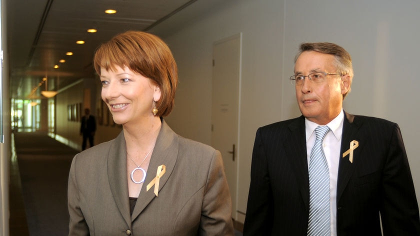 Julia Gillard and Wayne Swan