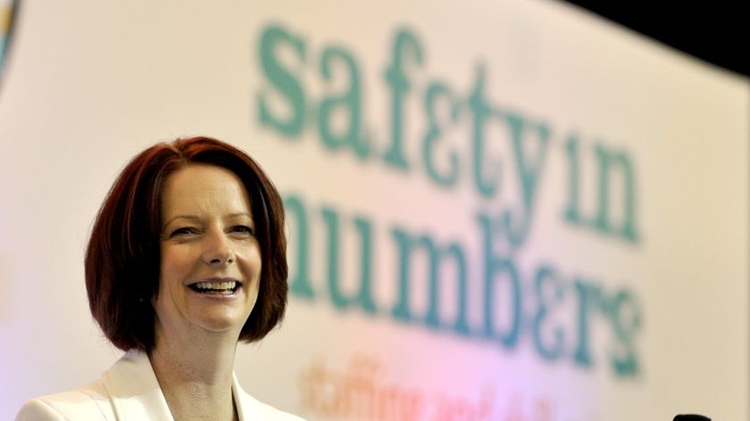 Popular: Ms Gillard has consistently polled strongly with female voters since coming to power.