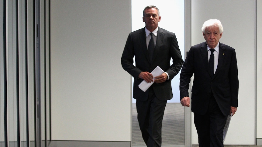 FFA Chairman Frank Lowy and chief executive Ben Buckley pull the plug on Gold Coast United.