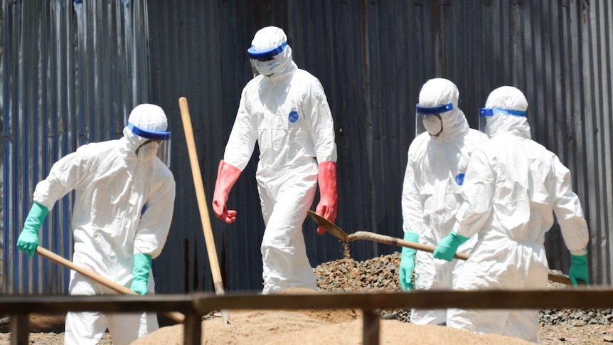 Ebola health workers