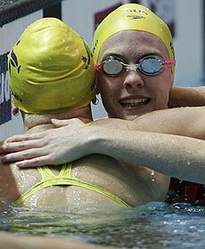 Miatke leads Aussie sweep in 50m butterfly - ABC News