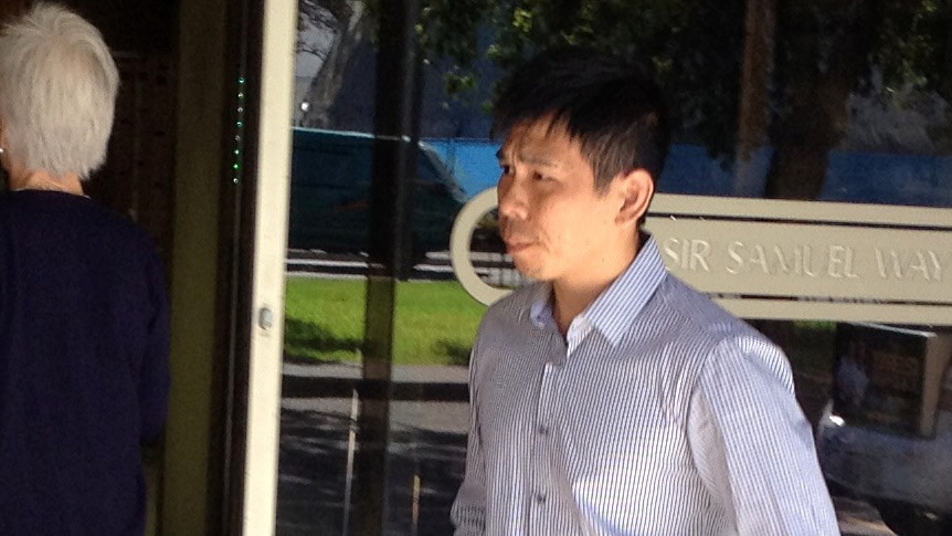 Chhay Ly outside court in Adelaide
