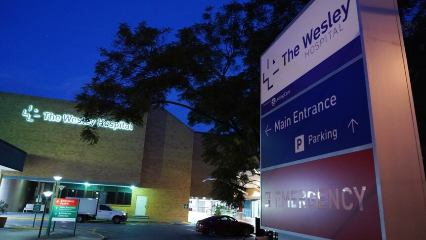 Wesley Hospital staff struggling to communicate after cyber attack, patient says