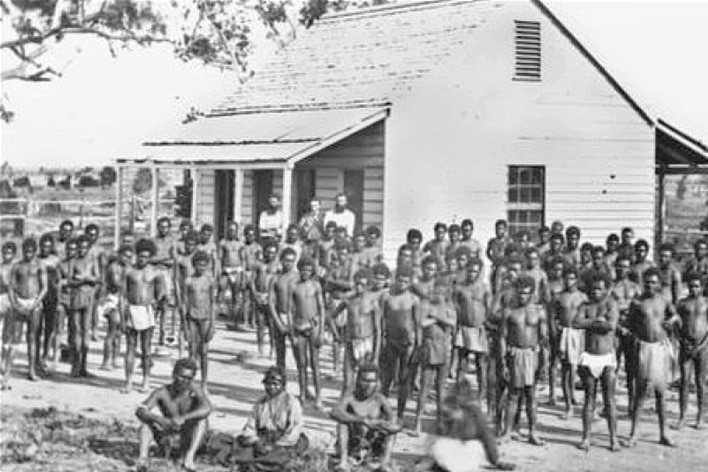 File photo of South Sea Islanders brought to Queensland to work as indentured labourers in sugar industry.