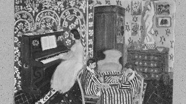 Henri Matisse's 'Zimmer mit bunter Tapete und Teppich'