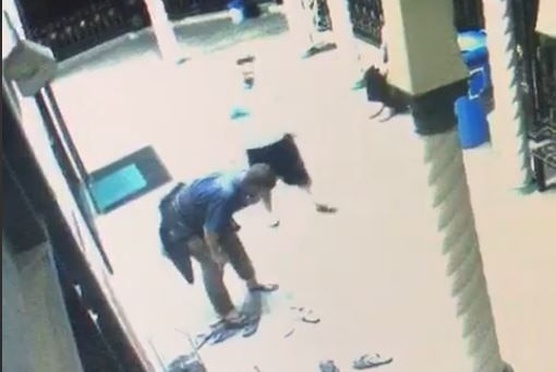 A muslim man is punched in the face at an Adelaide mosque