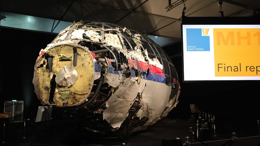 MH17 cockpit reconstruction
