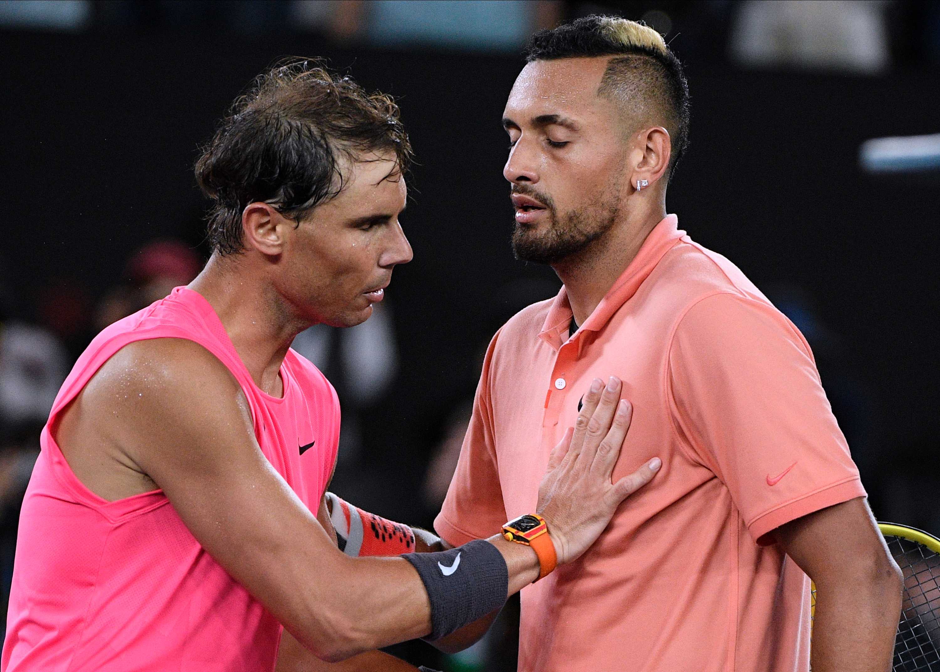 Nick Kyrgios loses to Rafael Nadal in Australian Open fourth-round clash