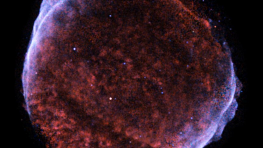 Hot remains of a 1000 year-old supernova.
