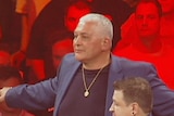 Mick Gatto at the boxing ring