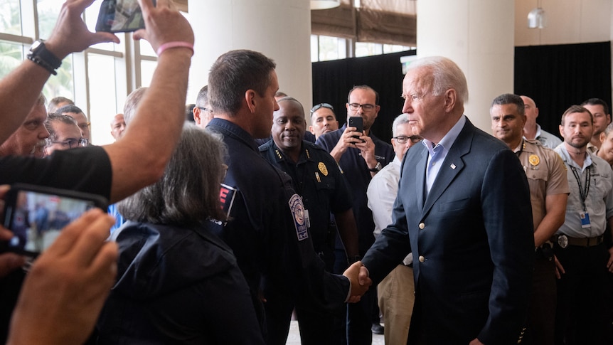 Joe Biden first responders