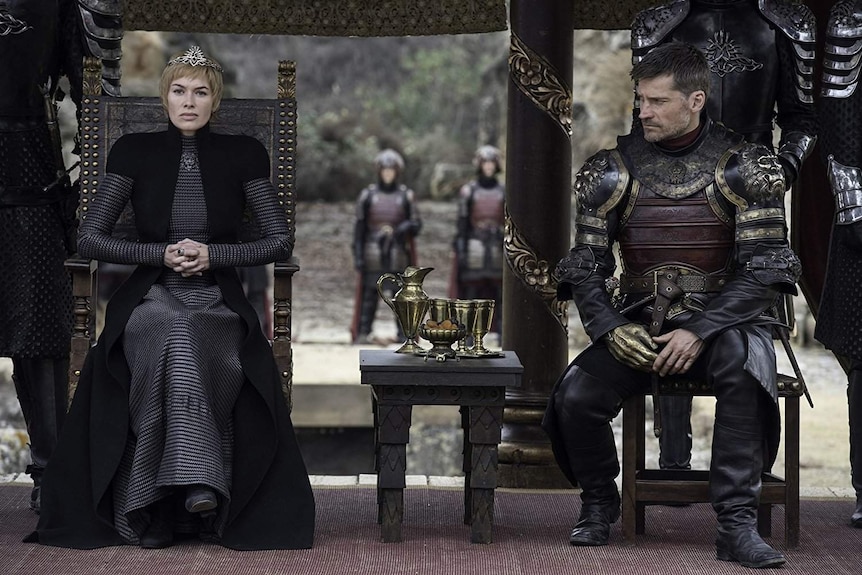 Lannister siblings at truce talks