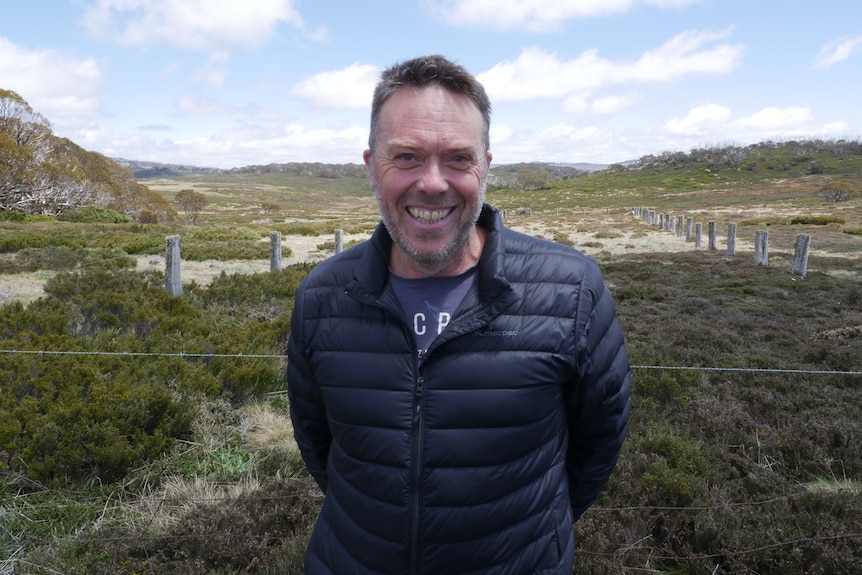 Ewen Silvester at Maisie's Rocky Valley site.