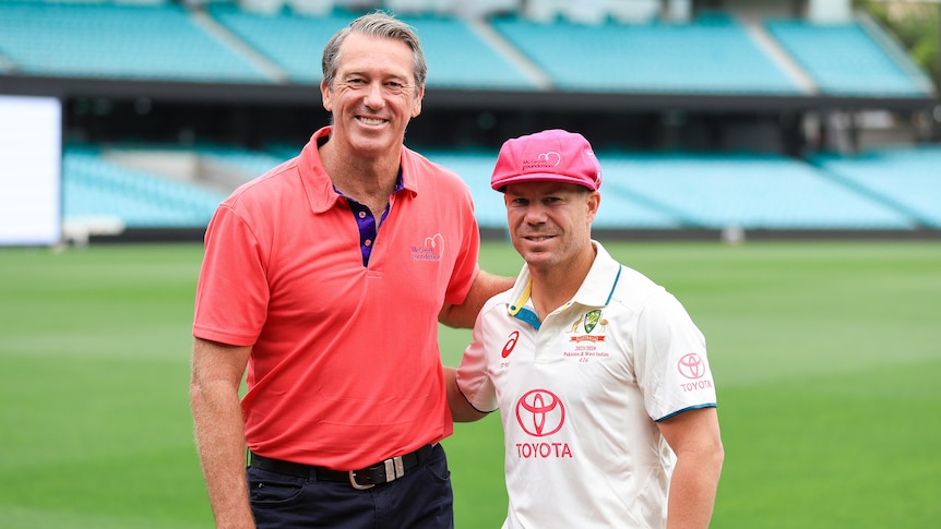 Le grand australien du cricket Glenn McGrath exhorte David Warner à sortir en beauté lors de son dernier test au SCG