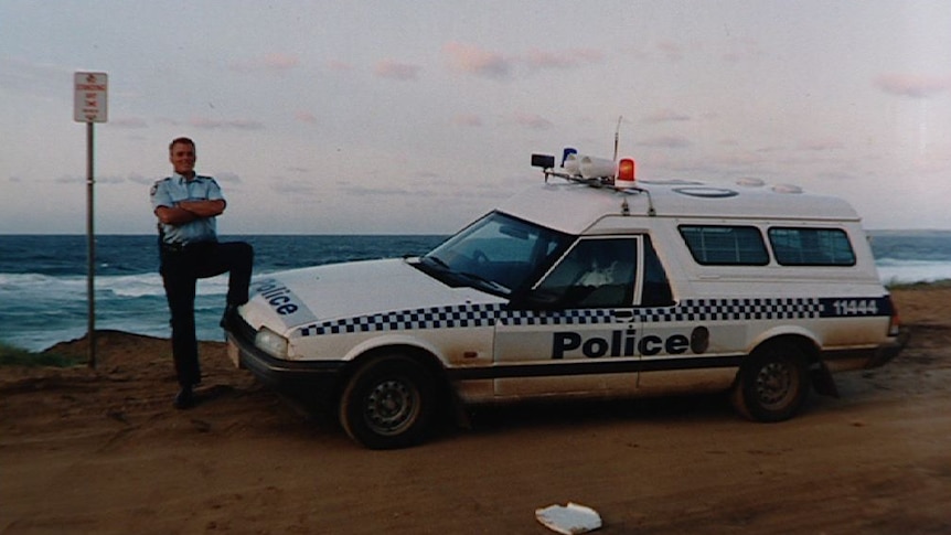 Simon Illingworth during his time as a police officer