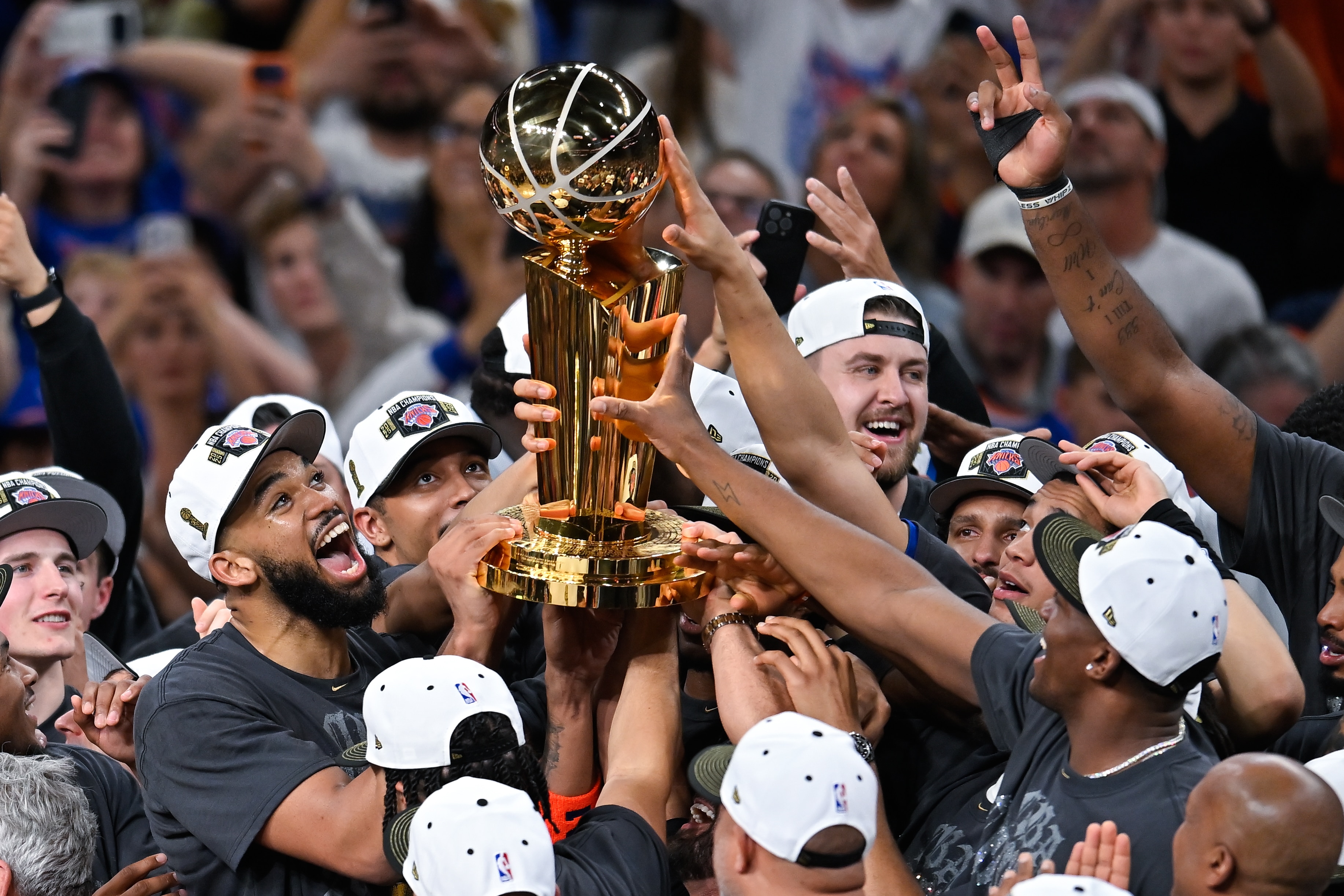 Knicks end 53-year drought to win NBA championship