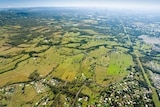 Aerial photo of Caboolture West community and land