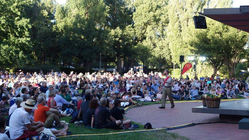 Shakespeare's comedy 'Much Ado About Nothing' for Canberra Shakespeare by the Lake event in 2017