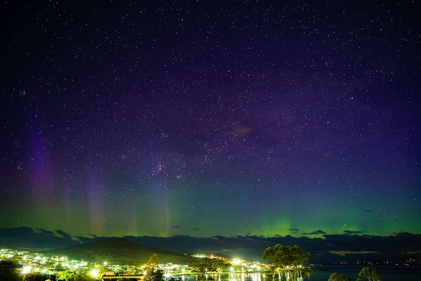 Aurora australis shot from Howrah