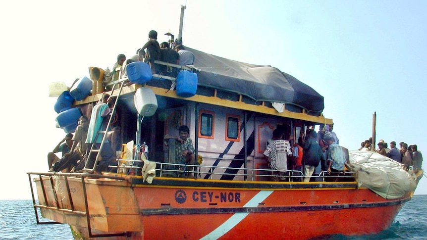 Sri Lankan asylum seeker boat
