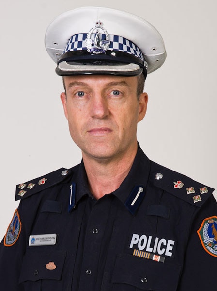 NT Police officer Richard Bryson, who the ABC understands as being caught up in the John McRoberts investigation.