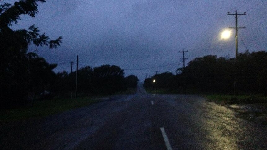 Rainy skies near Cooktown.