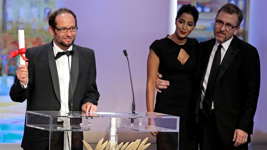 Carlos Reygadas wins the best director award at the 65th Cannes Film Festival.