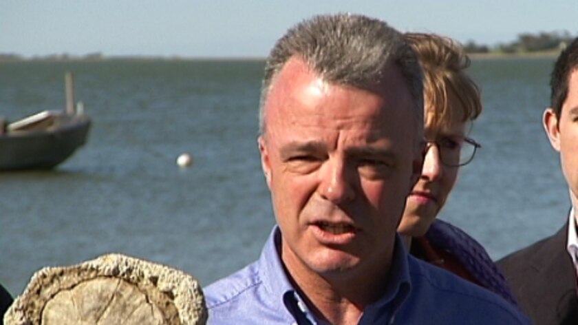Brendan Nelson: second lower Murray visit in recent weeks (file photo)