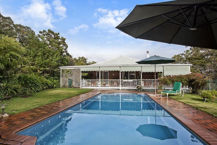 Pool at Gold Coast property