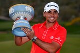 Jason Day with Match Play trophy