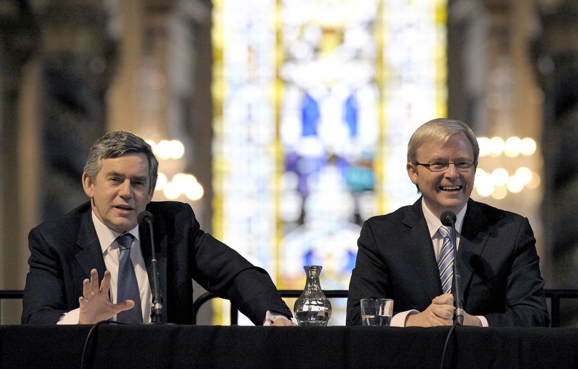 Rudd decries 'false god' of free markets - ABC News