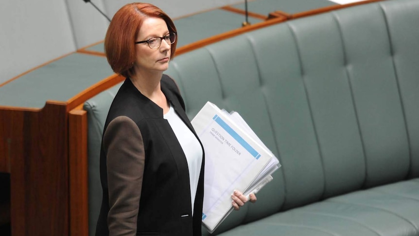 Julia Gillard enters the House of Representatives