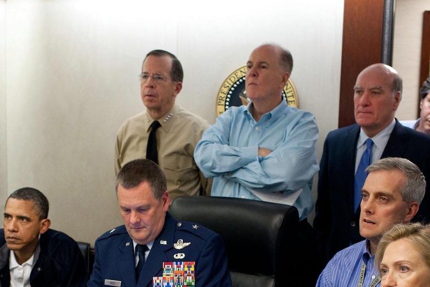 Situation Room during bin Laden raid