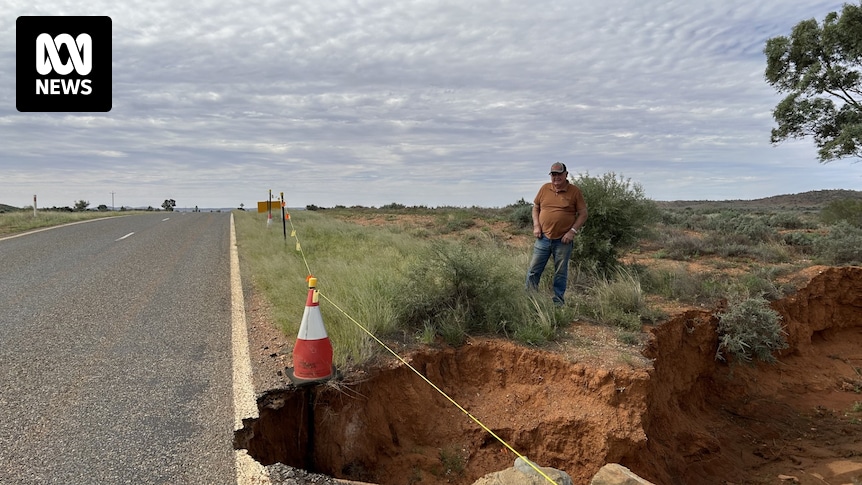 Le trou de l’autoroute de Broken Hill est un désastre imminent, déclare un grazier frustré