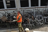 Soldiers clean up Brassall State School