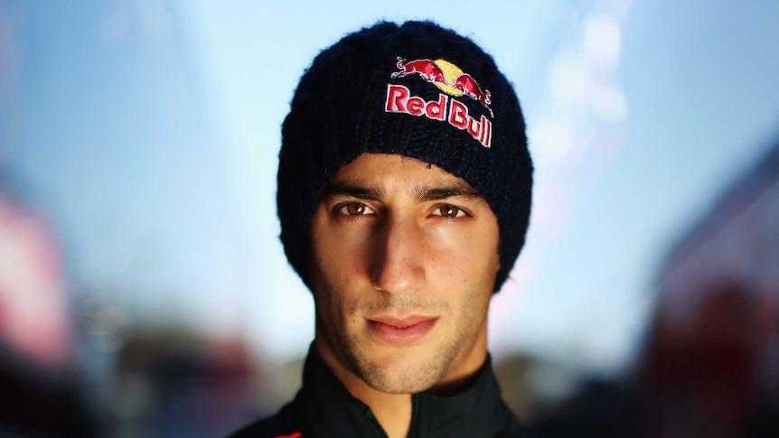 Australian driver Daniel Ricciardo during winter testing for Toro Rosso in March 2013.