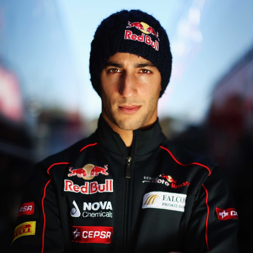 Hot shot ... Toro Rosso's Daniel Ricciardo