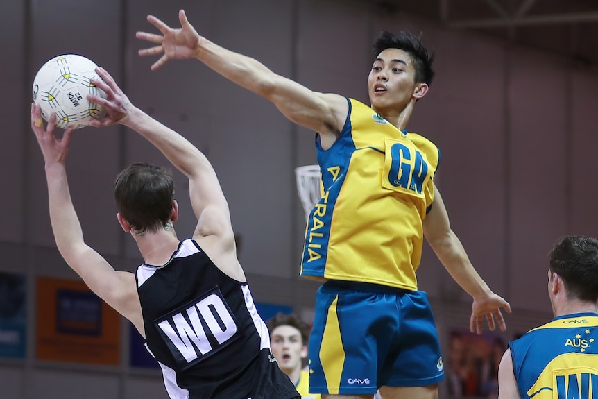 Eugene Lee plays for Australian men's team the Sonix