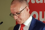 Labor leader Jay Weatherill concedes defeat.